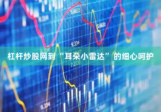 杠杆炒股网到 “耳朵小雷达” 的细心呵护